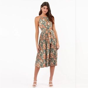Azazie Floral dress size XL NWOT